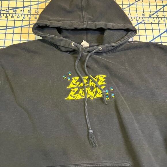Lemme Bee Hoodie Size Large Black Pullover Graphic Hoodie - Picture 4 of 12